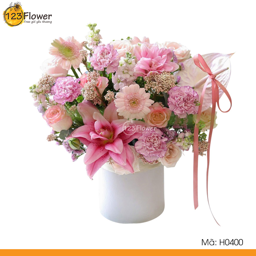 H0400 | Hộp hoa 400
